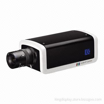 IP Network Security Box Camera with POE, H.2645, 1.3MP CMOS HD, 720P